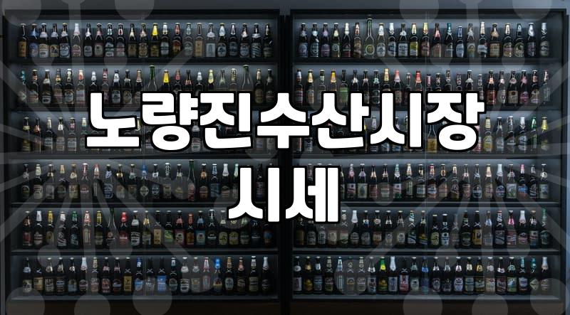 노량진 수산시장에서 실패 없이 제철 회 고르는 현실적인 방법