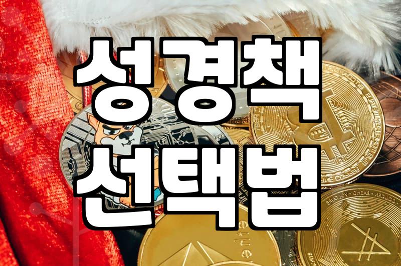 큰글성경을 고르기 전, 당신이 알아야 할 현실적인 고민들