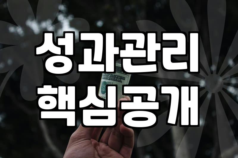 핵심성과지표(KPI), 이래도 저래도 애매할 때 현실적인 접근법