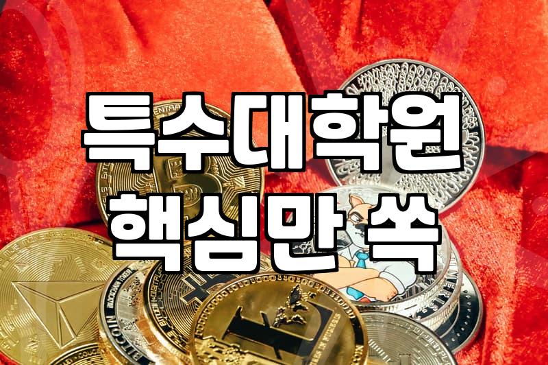 30대 직장인의 지극히 현실적인 자기계발 고민: 특수대학원과 평생교육원 사이에서 길을 잃다