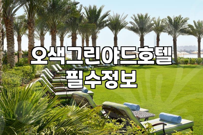 강원도 오색약수 근처 숙소, 펜션? 호텔? 현실적인 고민들