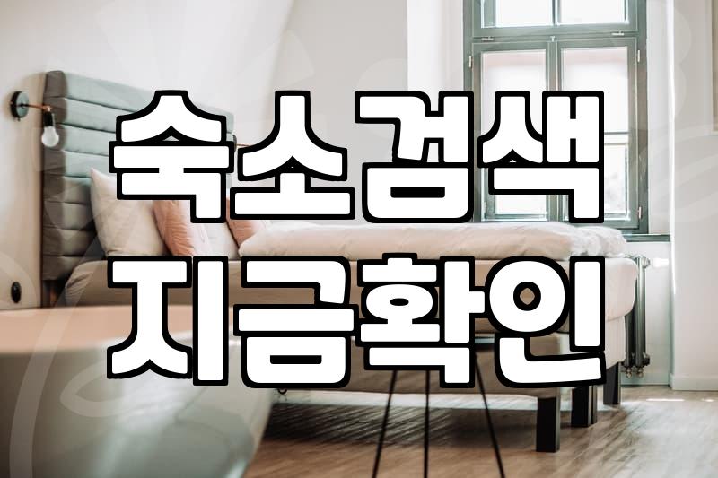 숙소예약어플 활용 시 반드시 확인해야 할 실시간 요금 정책과 수수료