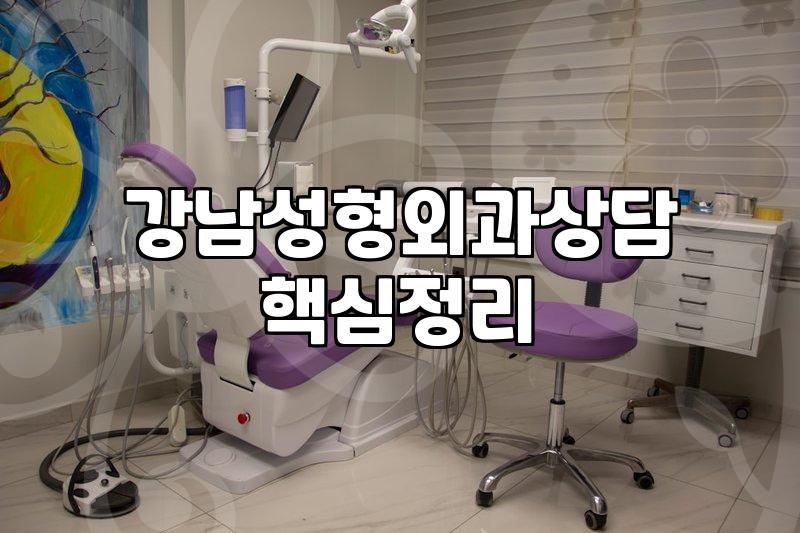 강남 성형외과 상담 갔다가 턱 지방 얘기만 잔뜩 듣고 왔어요