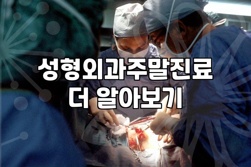주말에 갑자기 병원을 찾아야 할 때 현실적인 고려사항들