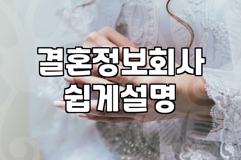결정사 가입 비용 구조와 서비스 등급별 현실적 기준