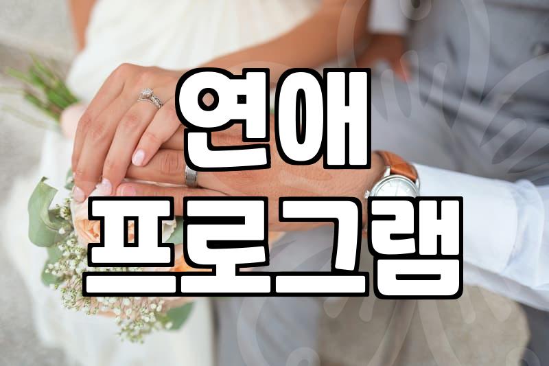 소개팅 프로그램, 득일까 실일까?