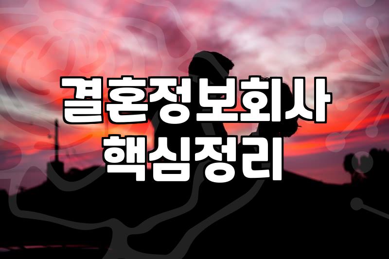 돌싱파티와 결혼정보회사 사이, 지극히 현실적인 30대의 득실 계산기